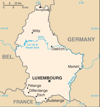 siyasi haritasi luksemburg